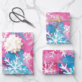 Hoja De Papel De Regalo Funky Brights Navidades Them