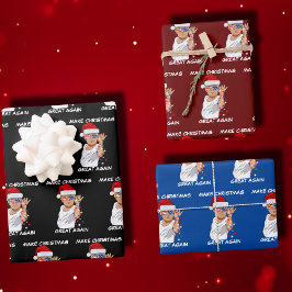 Hoja De Papel De Regalo Funny Trump 2024 vuelve a hacer grandes a los Navi