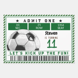 Hoja De Papel De Regalo Fútbol para niños cumpleaños