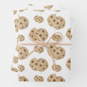 Hoja De Papel De Regalo Galletas de chocolate