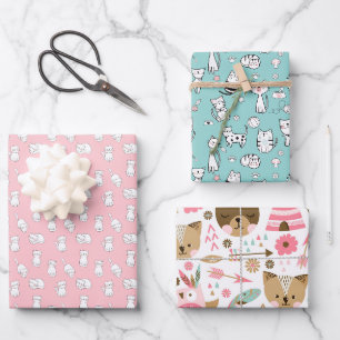 Hoja De Papel De Regalo Gatito bebé