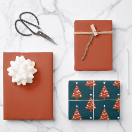 Hoja De Papel De Regalo Gato de juguete de Navidad para fiesta de invierno