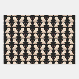 Hoja De Papel De Regalo Gato: Gato de yoga lindo