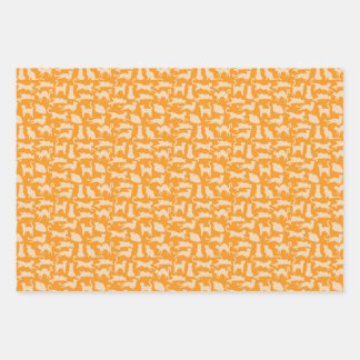 Hoja De Papel De Regalo Gatos