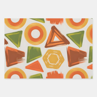 Hoja De Papel De Regalo Geo Groove