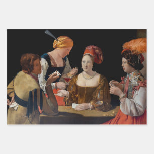 Hoja De Papel De Regalo Georges de la Tour - Cheat with Ace of Diamonds