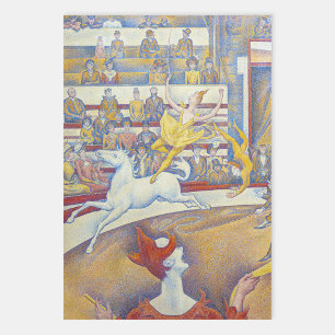 Hoja De Papel De Regalo Georges Seurat - El circo