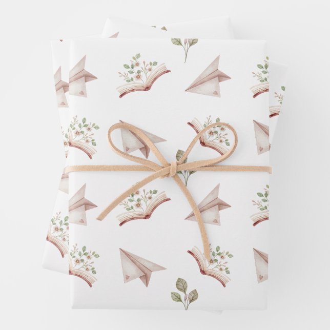 Hoja De Papel De Regalo Geschenkpapier für jeden Buchliebhaber (In situ)