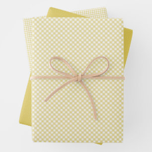Hoja De Papel De Regalo Gigante amarillo lindo y hace un simple bebé clási