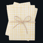 Hoja De Papel De Regalo Gingham Moderno Cute Amarillo Rojo Preppy Blanco<br><div class="desc">¡Un lindo personalizado perfecto para un fiesta divertido! ¡La mano hizo arte para ti! Perfecto para un brunch veraniego o una ducha de novia con temática picnica, una fiesta de soltera, Pascua, fiesta de compromiso, vacaciones o cumpleaños. ¡TODO PERSONALIZABLE! Haga clic en "editar usando la herramienta de diseño" para ajustar...</div>