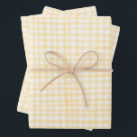 Hoja De Papel De Regalo Gingham Moderno Cute Amarillo Rojo Preppy Blanco<br><div class="desc">¡Un lindo personalizado perfecto para un fiesta divertido! ¡La mano hizo arte para ti! Perfecto para un brunch veraniego o una ducha de novia con temática picnica, una fiesta de soltera, Pascua, fiesta de compromiso, vacaciones o cumpleaños. ¡TODO PERSONALIZABLE! Haga clic en "editar usando la herramienta de diseño" para ajustar...</div>