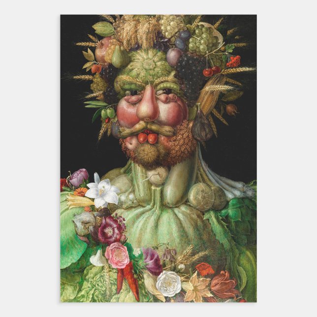 Hoja De Papel De Regalo Giuseppe Arcimboldo - Vertumnus (Subido por el creador)
