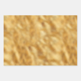Hoja De Papel De Regalo Glam Gold