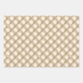 Hoja De Papel De Regalo Glam Gold Cream Champagne Diamond Glitz Boda