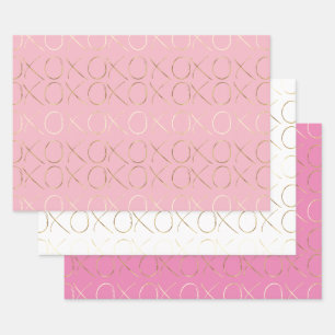 Hoja De Papel De Regalo Glam XOXO
