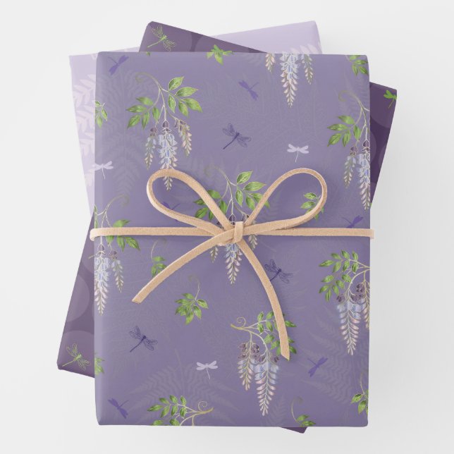 Hoja De Papel De Regalo Glicinia (In situ)