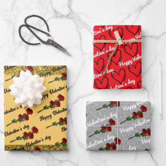 Hoja De Papel De Regalo glitter 