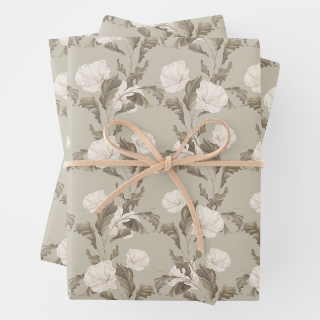 Hoja De Papel De Regalo Glorias de la mañana (In situ)