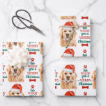 Hoja De Papel De Regalo Golden Retriever Merry Christmas Cute Dog Lover<br><div class="desc">¡Te queremos una Feliz Navidad! Añada el toque final a sus regalos esta temporada navideña con este adorable y divertido papel envuelto de Navidades Golden Retriever . Este navidad de recuperación dorada que envuelve papel será el favorito entre los amantes de los retoños dorados y los amantes del perro. Visite...</div>
