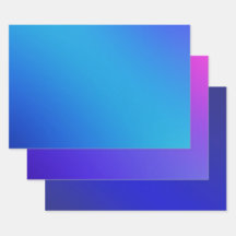 Gradiente Ombre de Aqua Azul brillante