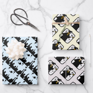 Hoja De Papel De Regalo Graduación de estudiantes