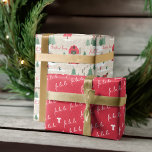 Hoja De Papel De Regalo Granja Festividad Fala Vintage Christmas Tree<br><div class="desc">Celebra la época mágica y festiva de las fiestas con nuestras sábanas de papel de envolver para las vacaciones personalizados. Nuestro diseño de vintage navidad presenta un paisaje de granja de árboles de Navidad, este patrón de Navidades incorpora una escena de Navidades agrícolas con una casa de campo, granero rojo,...</div>