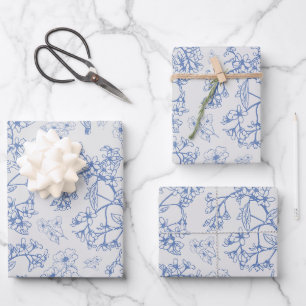 Hoja De Papel De Regalo Grasmere Garden Vintage Patrón Botánico moderno