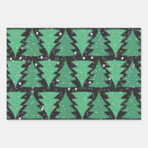 Green Christmas Tree Boho Lights