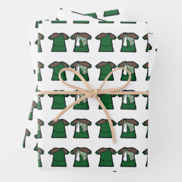 Hoja De Papel De Regalo Green Spark Dancer