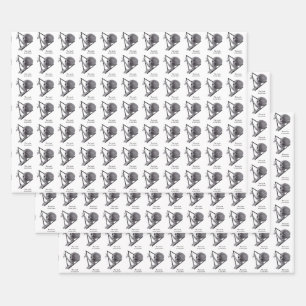 Hoja De Papel De Regalo Grey Alien, la verdad está ahí fuera