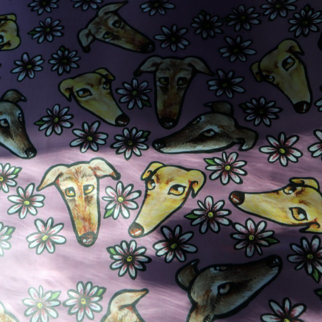 Hoja De Papel De Regalo Greyhound Snoots (Subido por el creador)