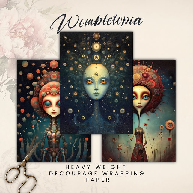 Hoja De Papel De Regalo Guardianes cósmicos: desenlace de fantasías absurd (Subido por el creador)