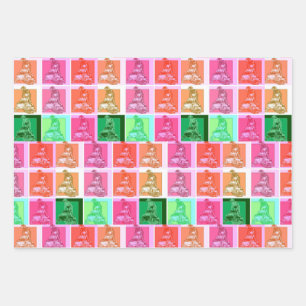 Hoja De Papel De Regalo Guay Pop Art Snowmobile