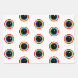 Hoja De Papel De Regalo Guay Rainbow Eyes