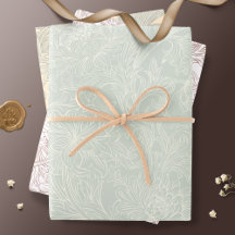 Guillermo Morris Chrysanthemum Pattern Wraping Pap