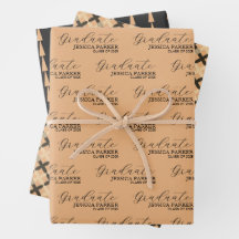 Guión de tipografía de caligrafía para graduados d