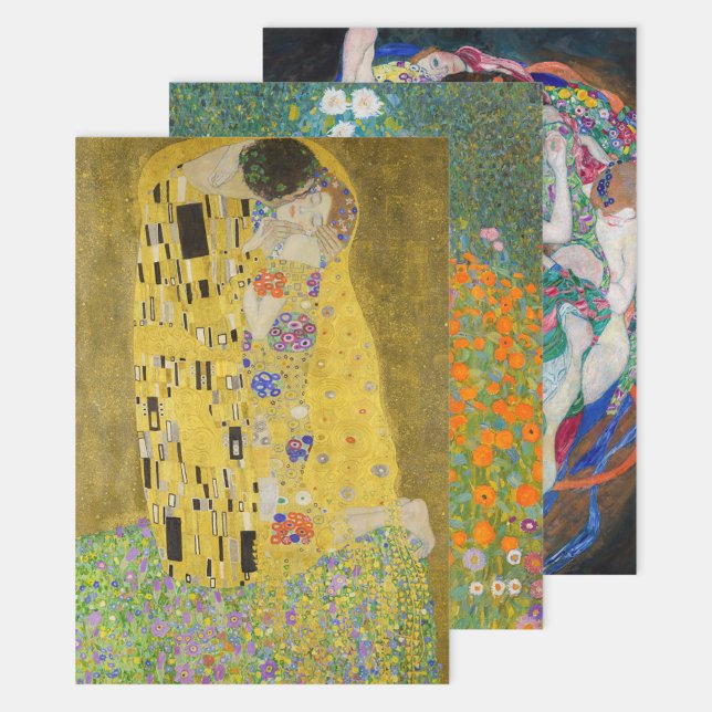 Hoja De Papel De Regalo Gustav Klimt - Selección de las Obras Maestras (Subido por el creador)