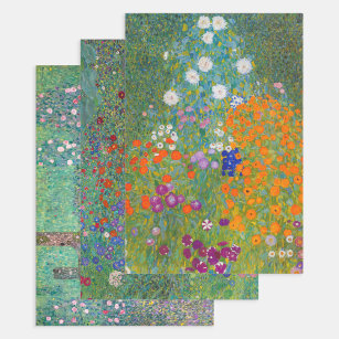 Hoja De Papel De Regalo Gustav Klimt - Selección de Maestros de Jardín