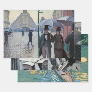 Hoja De Papel De Regalo Gustave Caillebotte - Selección de Masterpieces
