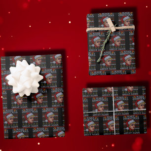 Hoja De Papel De Regalo Hacer a los Navidades grandes de nuevo Donald Trum
