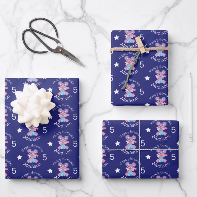 Hoja De Papel De Regalo Hada Abby Cadabby (Anverso)
