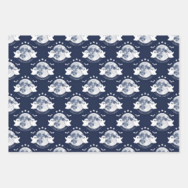 Hoja De Papel De Regalo Halloween celebration