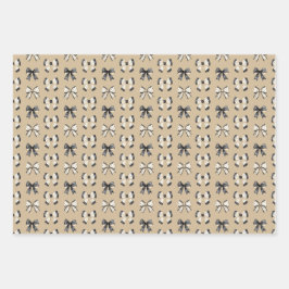 Hoja De Papel De Regalo Halloween de gatos y fantasmas