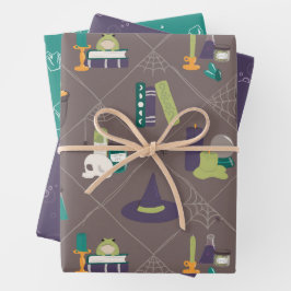 Hoja De Papel De Regalo Halloween de suministros de ortografía