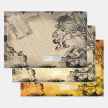 Halloween Hora de celebración Ephemera vintage