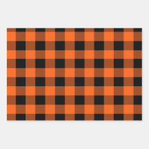 Halloween wrapping paper| Orange 