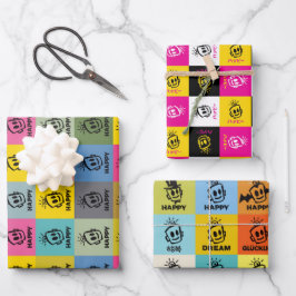 Hoja De Papel De Regalo HAPPY envolpy