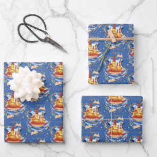 Hoja De Papel De Regalo Harry Potter   Encantador Castillo HOGWARTS™
