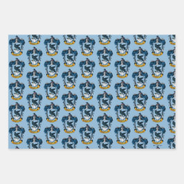 Hoja De Papel De Regalo Harry Potter | Escudo Gótico Ravenclaw