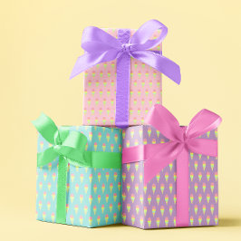 Hoja De Papel De Regalo Helado